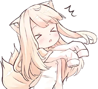😴 emoji Некомия @nyasticks Telegram sticker 17 of 41