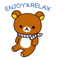 🐻 emoji Rilakkuma: Relaxing Days Telegram sticker 16 of 114