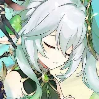 🌱 emoji °`*Nahida*'• Telegram sticker 19 of 47