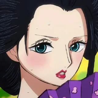 😳 emoji nico robin Telegram sticker 13 of 52