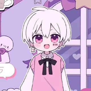 🩷 emoji メンヘラじゃないもん! (Mafumafu/Amatsuki) Telegram sticker 19 of 54