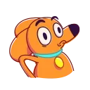 👍 emoji Doggo Telegram sticker 3 of 21