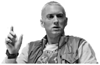 🤏 emoji Eminem Telegram sticker 14 of 120