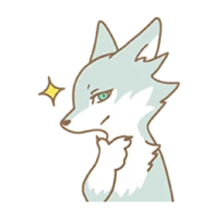 😏 emoji Shuyami Ookami Telegram sticker 6 of 26