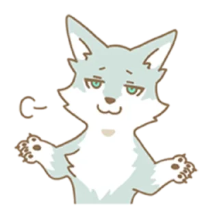 🤷‍♀️ emoji Shuyami Ookami Telegram sticker 1 of 26