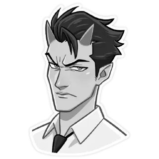 🔥 emoji Дьявол @kungrl @stickers_vk Telegram sticker 11 of 48