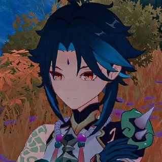 ☹️ emoji Сяо/Итер Telegram sticker 6 of 120