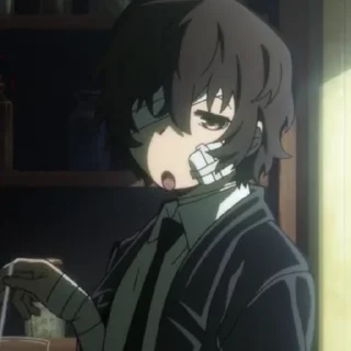 🙄 emoji Dazai Telegram sticker 18 of 102