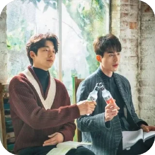 🌟 emoji Gong Yoo & Lee Dong-Wook 🫰🏻 Telegram sticker 12 of 62