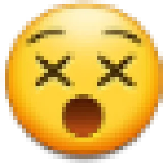 😵 emoji Пикси Эмо @Le_pyoskArr9 Telegram sticker 23 of 40