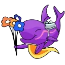 🌷 emoji @whale Telegram sticker 9 of 27