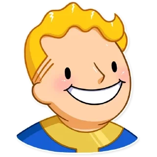 🙂 emoji Фалаут Telegram sticker 19 of 34