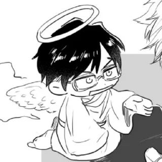 👓 emoji iida glasses. Telegram sticker 6 of 16