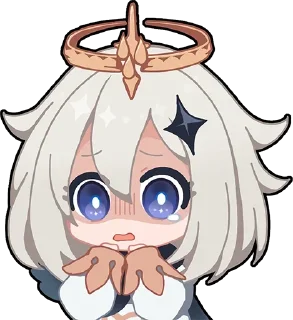 😨 emoji Paimon @MyyChannelsCorner Telegram sticker 12 of 12