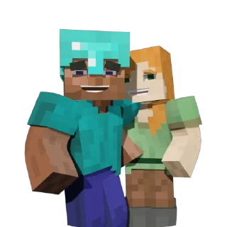 🥰 emoji Minecraft • @TgStickery Telegram sticker 16 of 20