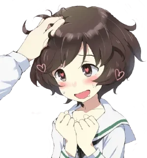 ✋ emoji Anime hugs and love Telegram sticker 24 of 30