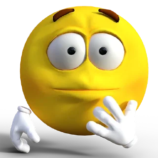 😳 emoji do you think i give a heck Telegram sticker 21 of 36