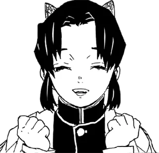 ✊ emoji Shinobu Kochou Telegram sticker 15 of 67