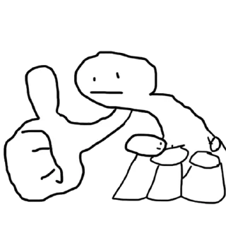 👍 emoji ДеДоВсКиЕ рОфЛы Telegram sticker 6 of 78