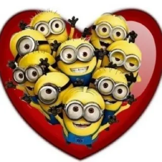 💗 emoji minion Telegram sticker 18 of 79