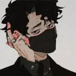 😶 emoji Sakusa Telegram sticker 7 of 117