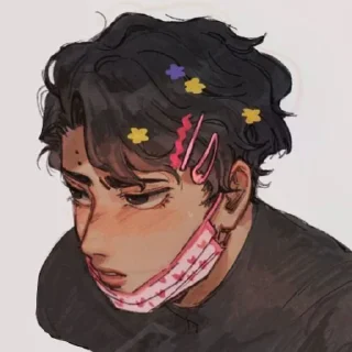 🥵 emoji Sakusa Telegram sticker 18 of 117