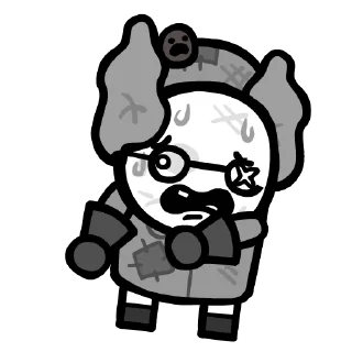 😨 emoji Mewgenics! by @generalNegr Telegram sticker 24 of 120