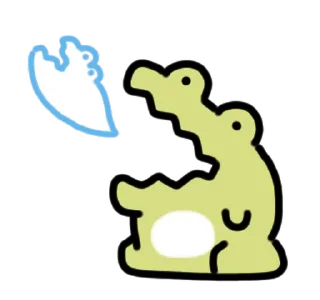 ❤️ emoji ILoveU @gif_ochky Telegram sticker 23 of 24
