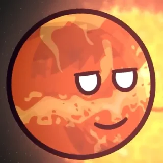 😏 emoji Venus Telegram sticker 16 of 49