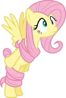 😵‍💫 emoji Fluttershy 2 | @MLP_AnimatedStickers Telegram sticker 8 of 107