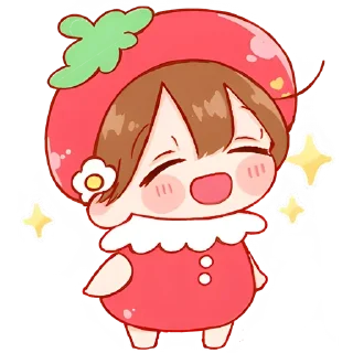 ☺ emoji Ичиго-чан Telegram sticker 21 of 32