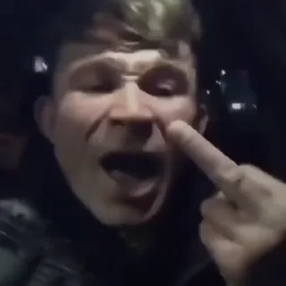 🖕 emoji Поставчук Метро Telegram sticker 5 of 77