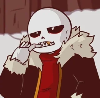💀 emoji Underverse Telegram sticker 4 of 34