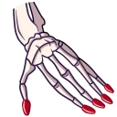 💅 emoji Shinigami Telegram sticker 8 of 30