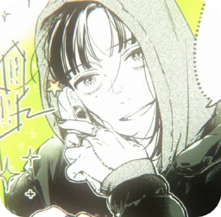 😊 emoji mitsuki koga.⭐️@darra0 🎸｡⁠:ﾟ👻 Telegram sticker 7 of 90