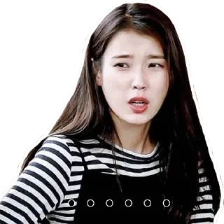 🤨 emoji IU Telegram sticker 16 of 63