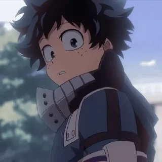 Sticker from IZUKU MIDORIYA◕*.✧ @anime_sticks
