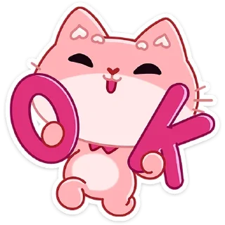 👌 emoji Мео (@TgSticker) Telegram sticker 13 of 49