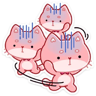 😰 emoji Мео :: @stickroom Telegram sticker 11 of 48