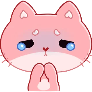 😭 emoji Мео Telegram sticker 20 of 47