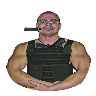 😬 emoji Тесак Telegram sticker 8 of 12