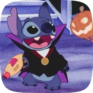🌈 emoji @KRIKOLVIX 𔓕ᯟ Lilo & Stitch Telegram sticker 24 of 120