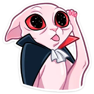 😃 emoji Вампир Рамзес (@TgSticker) Telegram sticker 14 of 48