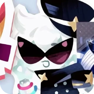 🚝 emoji 𓍼| Milky way cookie 🚝 [ @crkstick ] Telegram sticker 9 of 80