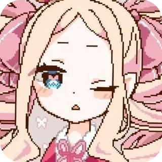 💕 emoji Очаровательная 𝙱𝚎𝚊𝚔𝚘 @KITTYKIAD Telegram sticker 11 of 12