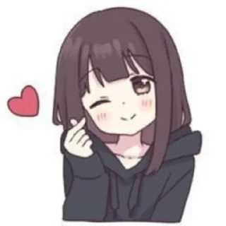 ❤️ emoji ня Telegram sticker 10 of 46