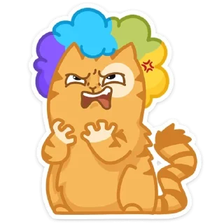 😠 emoji Забавный Персик :: @stickroom Telegram sticker 23 of 49