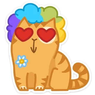 😍 emoji Забавный Персик :: @stickroom Telegram sticker 8 of 49