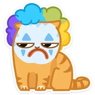 ☹️ emoji Забавный Персик :: @stickroom Telegram sticker 15 of 49