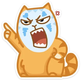 😡 emoji Забавный Персик :: @stickroom Telegram sticker 22 of 49